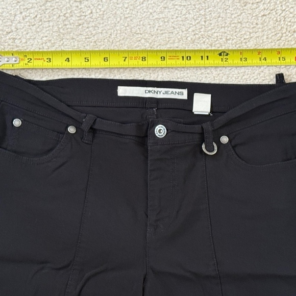 Women's DKNY Black Jeans, Size 12 - Picture 9 of 12